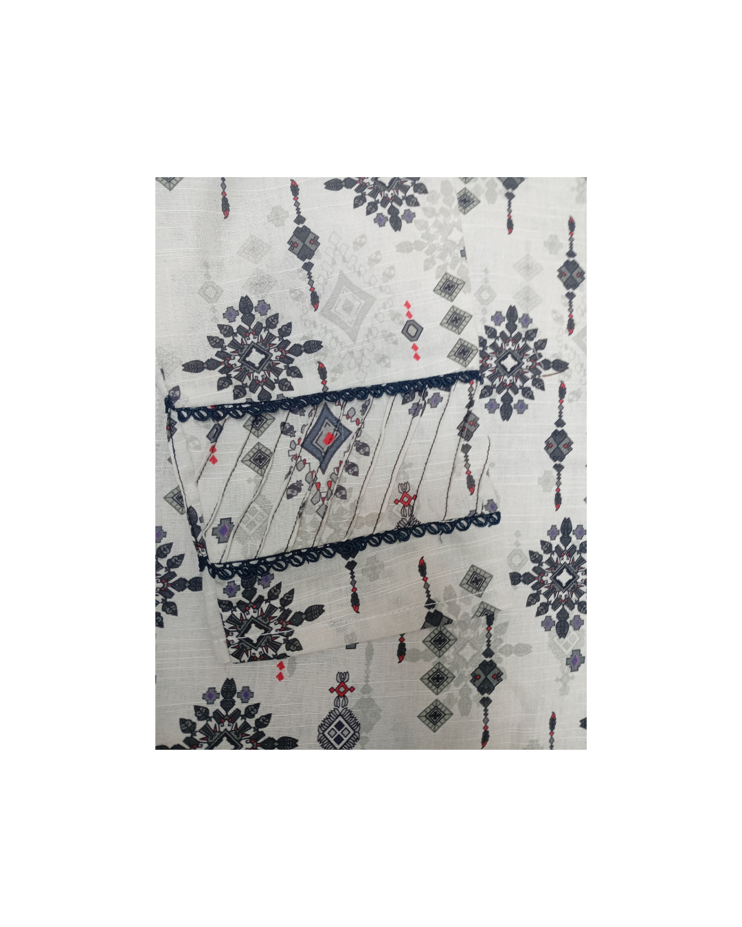 2 piece embroiderd ready to wear khaddar dress