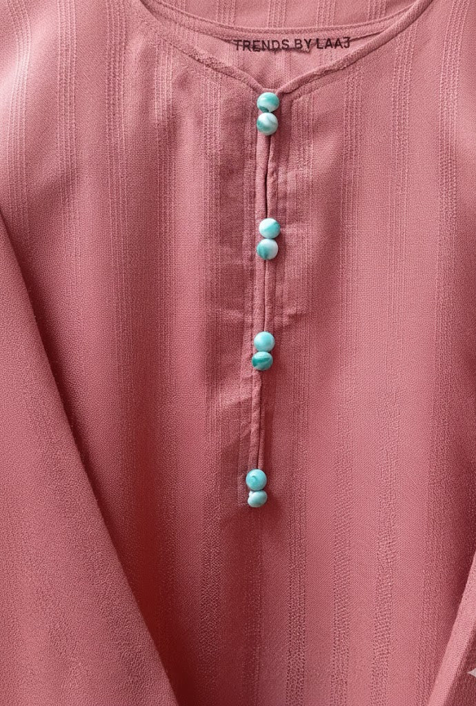 2 piece embroiderd slub marina linen ready to wear dress