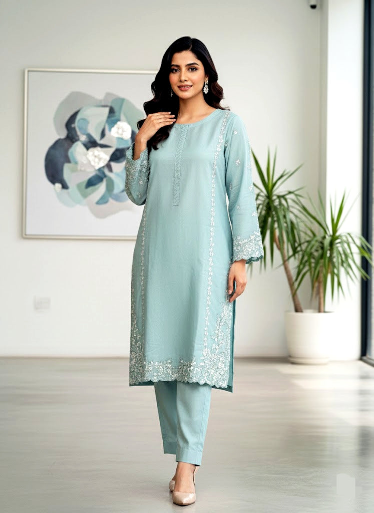 2 Piece Embroidered Lawn – Ready to Wear